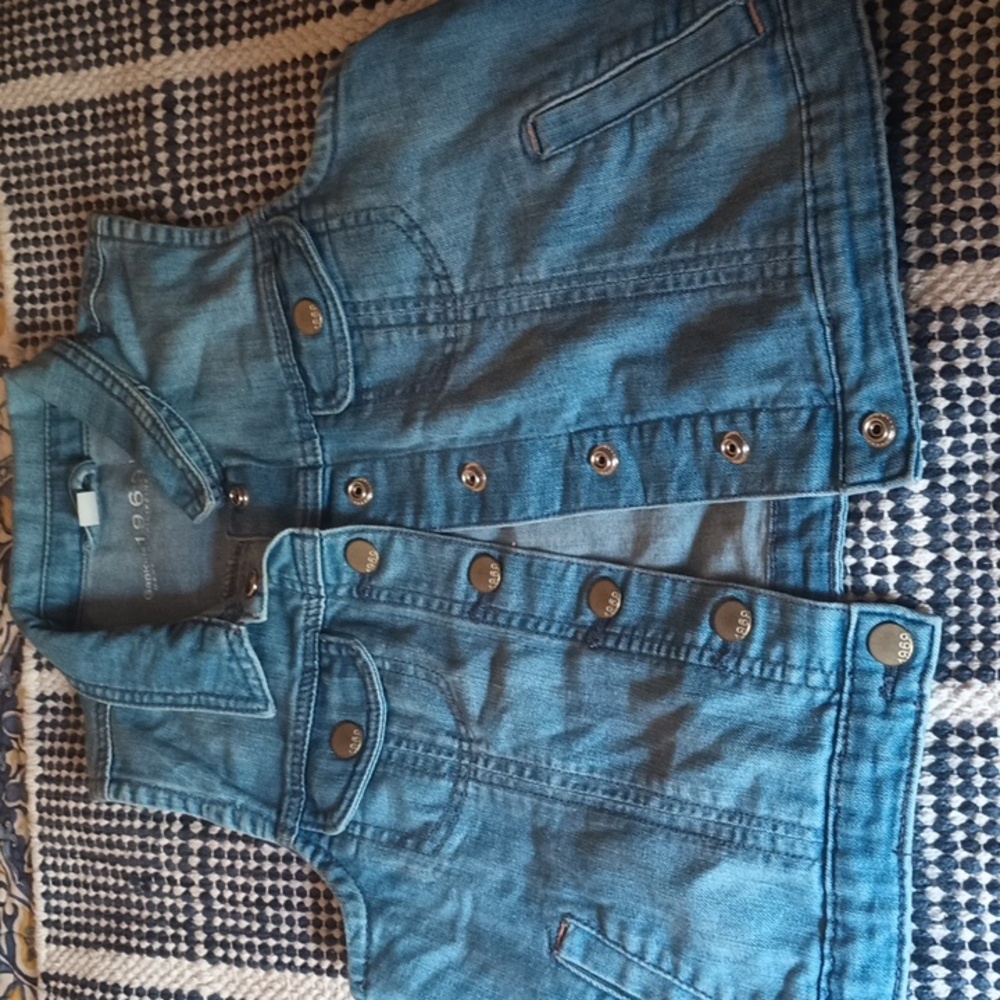 Gap denim vest